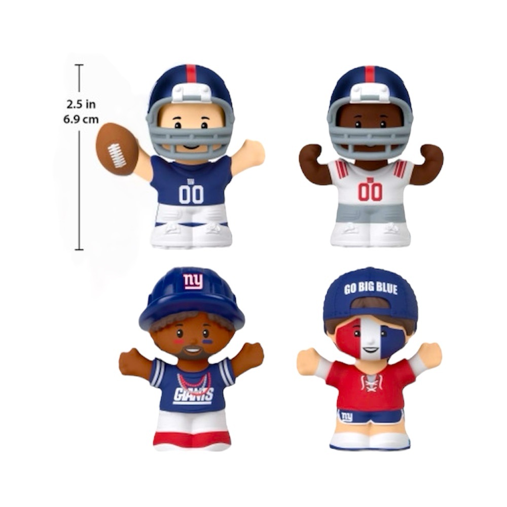 NFL New York Giants Little People Collector Figures Set - NWT - Picture 6 of 10